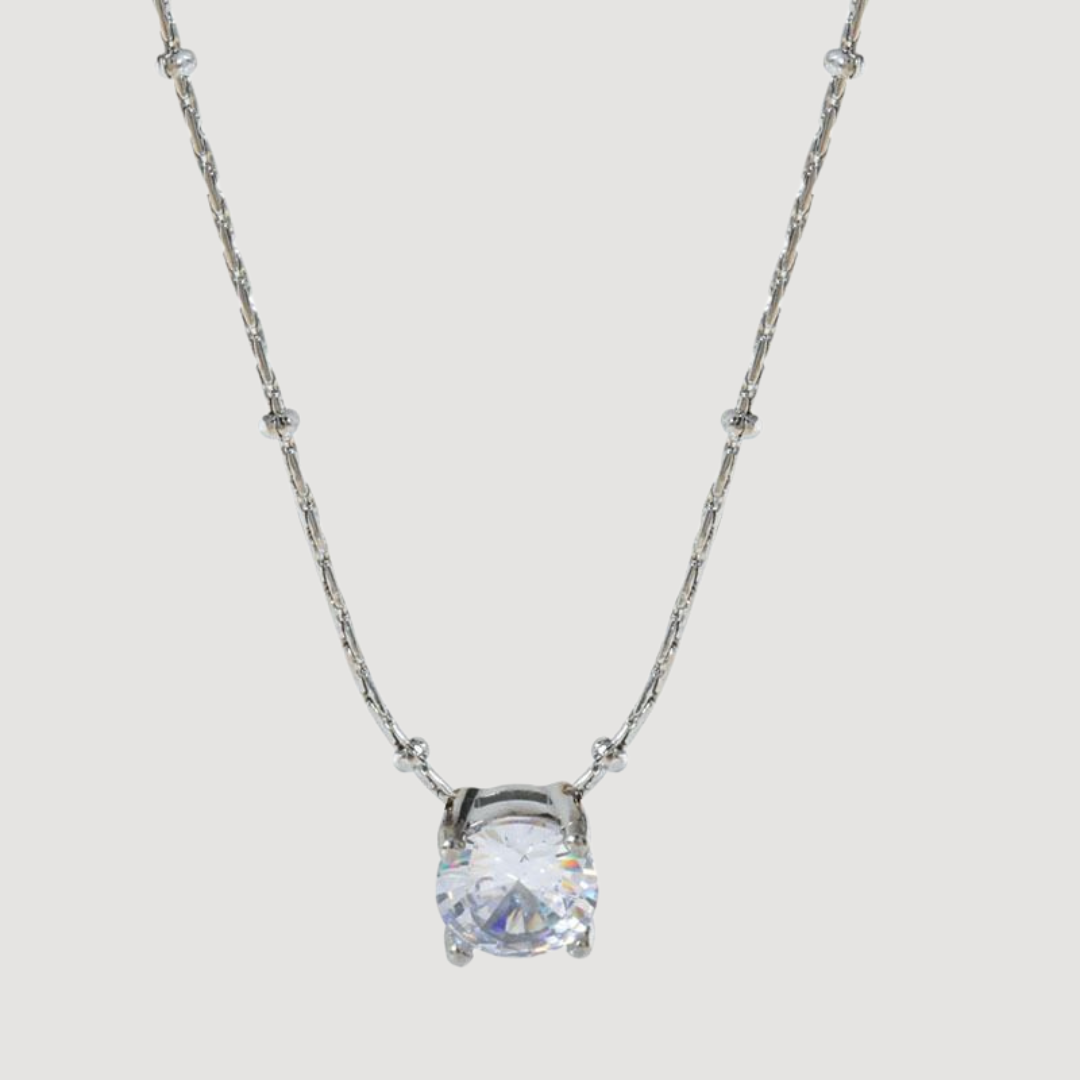 Diamond Round Halskette