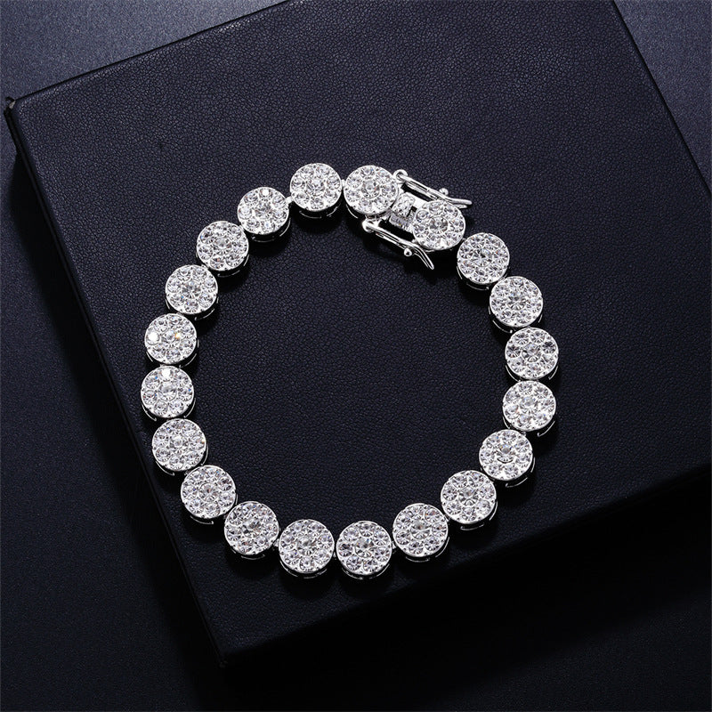 Diamond Titanium Armband