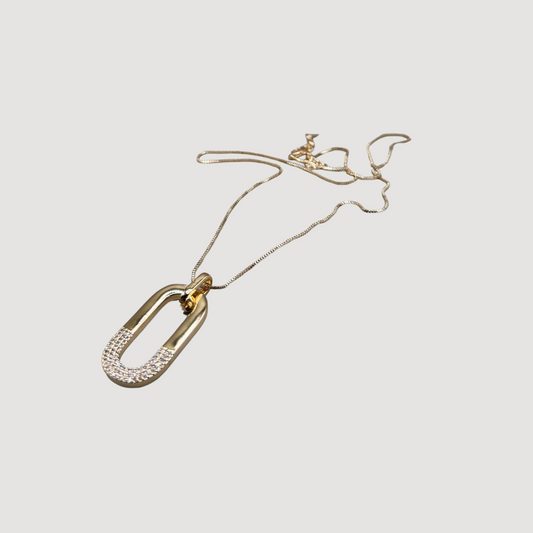 Oval Halskette