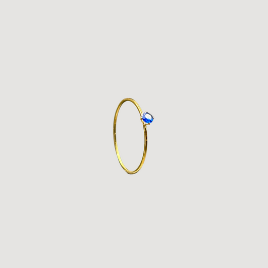Saphire Diamond Ring
